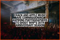 Crack and Apple Music launch photography opportunity for The Warehouse Project’s 20th anniversary season