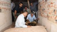 Tourism Minister Inspects Saqqara, Unearthing High Official's Tomb