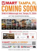 H Mart Tampa Coming Soon Expanding the ‘One-Stop Asian Shopping Dining’ Experience