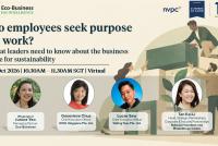 EB Perspectives: Employees want purpose: The business case for sustainability