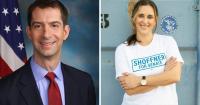 Poll shows Tom Cotton leading Hallie Shoffner in Arkansas Senate race