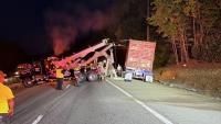 1 lane of traffic reopens on I-26 East after truck overturned, caused shutdown: NCDOT One lane of traffic has reopened at Exit 54 on I-26 East in Henderson County, the North Carolina Department of Transportation confirmed.