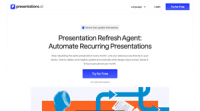 AI Pitch Deck Generator With Investor Updates From Connected Data: Presentations.AI Expands Its Beautiful.ai Alternative for Founders, Finance Teams and Venture-Backed Businesses