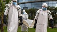 Nurse treating Ebola patient killed by machete-wielding mob after being accused of spreading deadly disease
