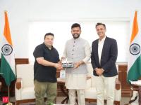 Indian startups can redefine how we fly, says aviation minister Rammohan Naidu after meeting indigenous eVTOL maker
