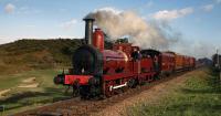 Britain’s oldest working locomotive draws crowd of more than 2,000 on Norfolk visit
