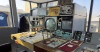 Old airport control tower in Bishkek converted into museum