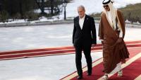 Iran president, Qatar emir meet on sidelines of Moscow summit