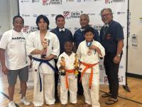 Three golds, one bronze for young NMI karatekas in Guam