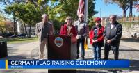 German flag flies high at Reading City Park