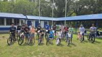 Bicycles bring joy, healthier habits and new opportunities to Angaur schoolchildren 