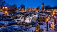 Lighting of the Falls At The Steel District In Sioux Falls 2026!