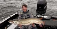 BSU researcher studies impact of forward-facing sonar on elusive muskie