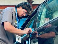 Texas State Technical College hosts auto collision Battle Royale