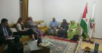 South African ambassador visits Sahrawi workers’ union headquarters