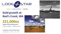 Lodestar Minerals Ltd (LSR.AX) October Investor Presentation: Reports Maiden Inferred Gold Resource at Ned's Creek