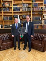 Finance Minister Donev Confers with Israeli Ambassador Sfari