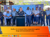 Pacific, U.S. to boost Police cooperation against drugs and transnational crime