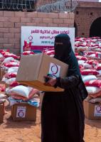 Qatar Charity distributes food baskets to conflict-affected families in Sudan