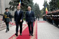 “The Prut will remain just a river, not a border separating two Romanian states,” Moldovan PM says at news conference with Romanian counterpart
