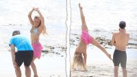 Zara Larsson: Swedish pop princess spotted soaking up sun at Cottesloe Beach before Perth show