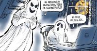 Political ads frighten more than ghosts