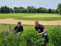 How Canal Shores ecologist makes course bird, pollinator friendly