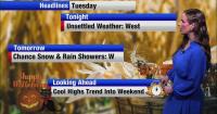 Mountain snow showers remain active in northwestern Montana