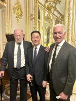 Sangmidang Holdings Vice Chairman Meets U.S. Food Industry Leaders in Paris
