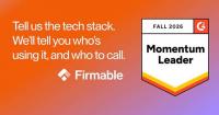 Firmable breaks into G2's global top five for momentum in Sales Intelligence