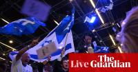 Israel election results live: vote count under way as exit polls point to tie between Netanyahu and Eisenkot blocs
