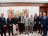 European Parliament Foreign Affairs Committee chair David McAllister meets Om Birla, discusses India-EU ties