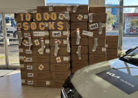 Victoria non-profit collecting socks for unhoused individuals