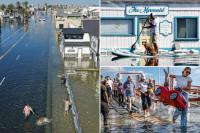California coast hit with monster tides, flooding streets as forecast calls for even more chaos