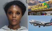 American Airlines flight attendant used her free travel benefits to jet to vulnerable elderly woman's house and scam her, sheriff claims