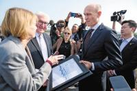 German president seeks broader view of China