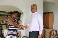 Seychelles: President Herminie Stands with Family of Missing Coast Guard Serviceman