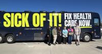 National 'Fix Health Care Now' bus tour highlights local voices