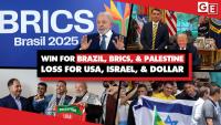 Lula’s reelection in Brazil is win for BRICS & Palestine, loss for US, Israel, & dollar