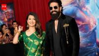 Yash and Radhika Pandit set couple goals at ‘Ramayana’ premiere in Los Angeles; Actor says, ‘We are proud to present this story to the world’