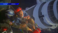 USCG rescues elderly man suffering from medical emergency on cruise ship