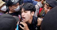 Indonesian students protest government as fires rage