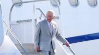Rare photo inside King Charles' private plane during £18k flight to Barbados