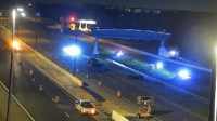 FHP trooper airlifted to hospital after patrol car hit in Orange County construction zone