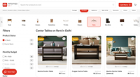 Rentomojo Prices a Delhi Living Room and Bedroom Set of Bedside Tables, Centre Table and TV Unit Under ₹600 a Month in 2026 as Small Furniture Rentals Grow With One-Year Leases