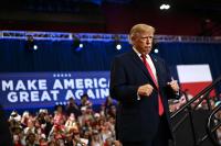 Trump barred from airing White House ‘propaganda’ ads, judge rules