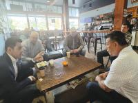 State leaders visit Globe to discuss rural challenges and recovery