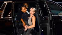 Kim Kardashian’s daughter Chicago, 8, poses with dog gifted by Lewis Hamilton