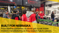 From steel to combines: students get a look inside modern manufacturing as they explore future careers