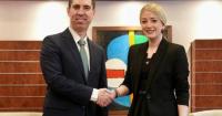 House President - Moldova's Dep. Prime Minister discuss EU accession and Cyprus issue